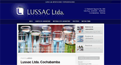 Desktop Screenshot of lussacltda.com